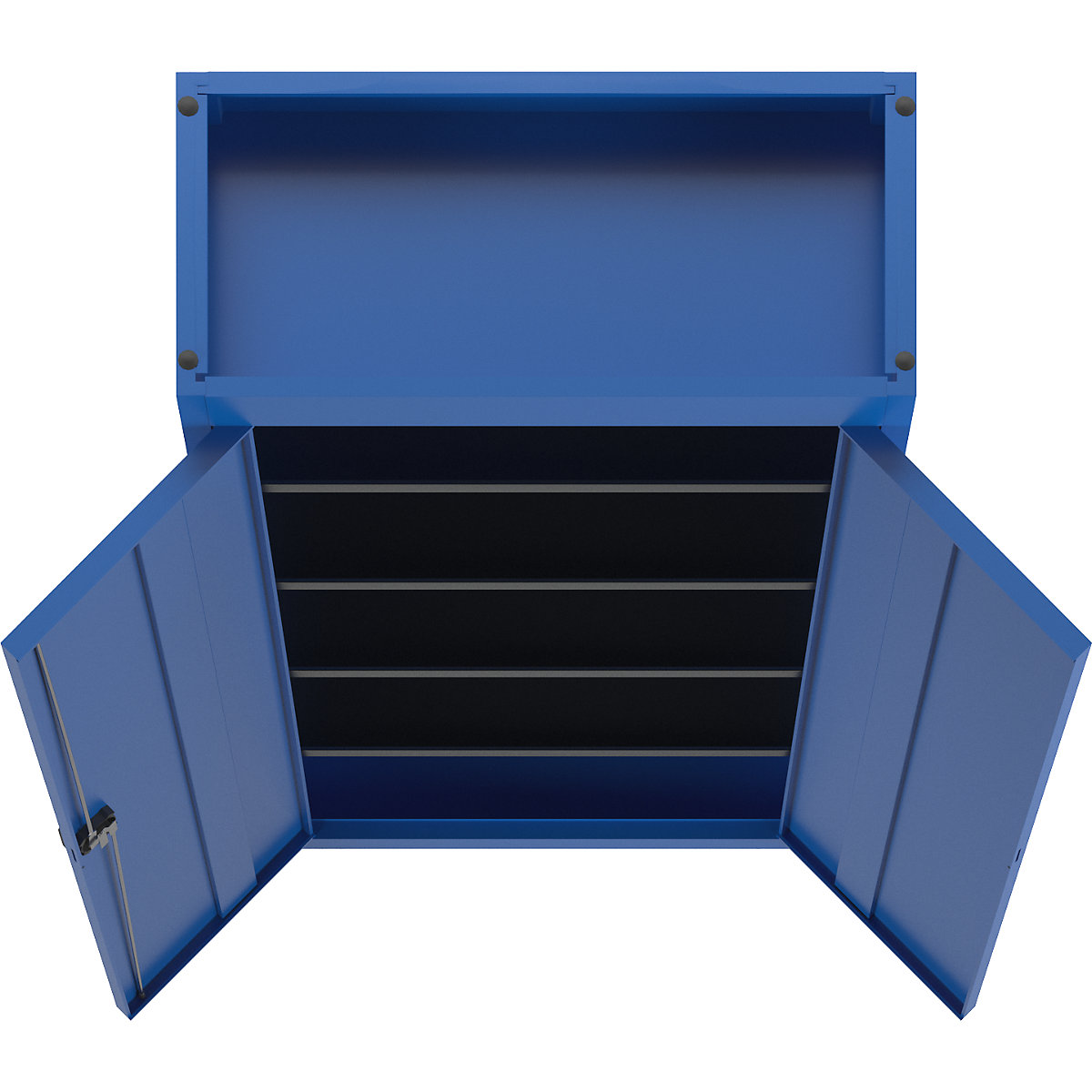 Armario de puertas batientes, H x A exterior 1950 x 950 mm – mauser (Imagen del producto 5)-4