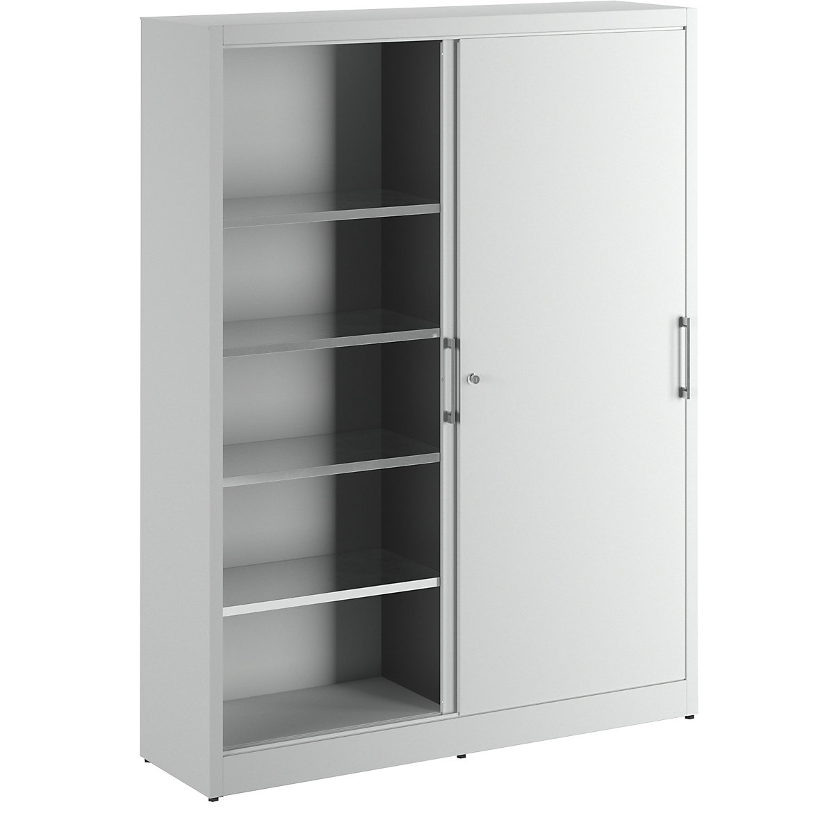 Armario de puertas correderas, altura 1950 mm &ndash; eurokraft pro