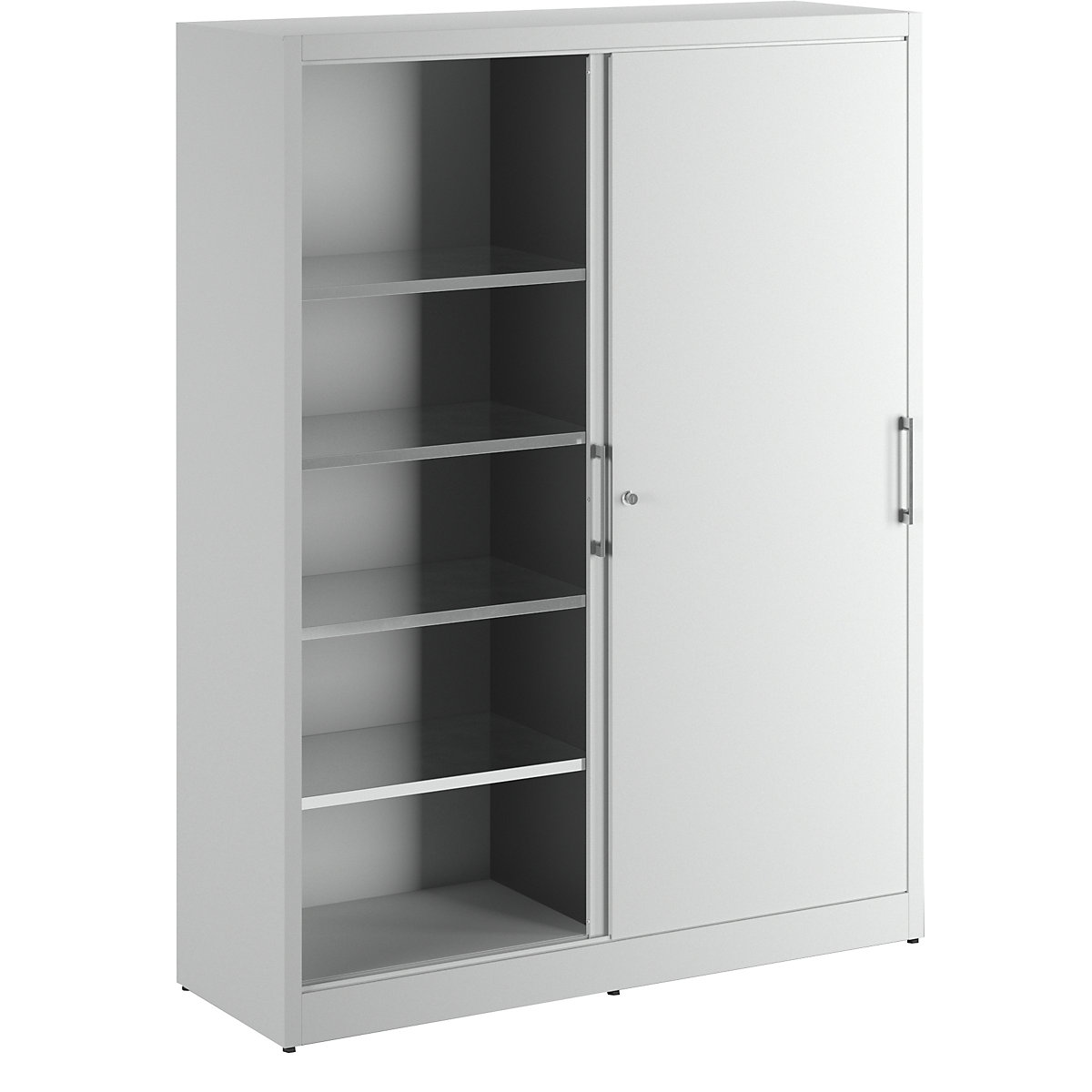 Armario de puertas correderas, altura 1950 mm &ndash; eurokraft pro