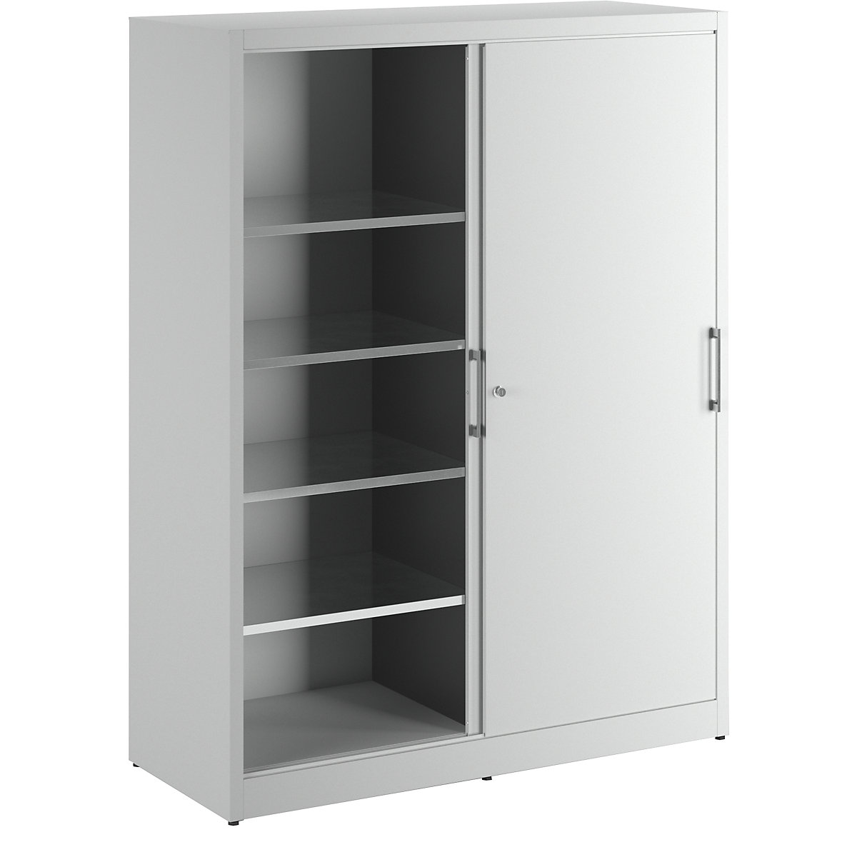 Armario de puertas correderas, altura 1950 mm &ndash; eurokraft pro