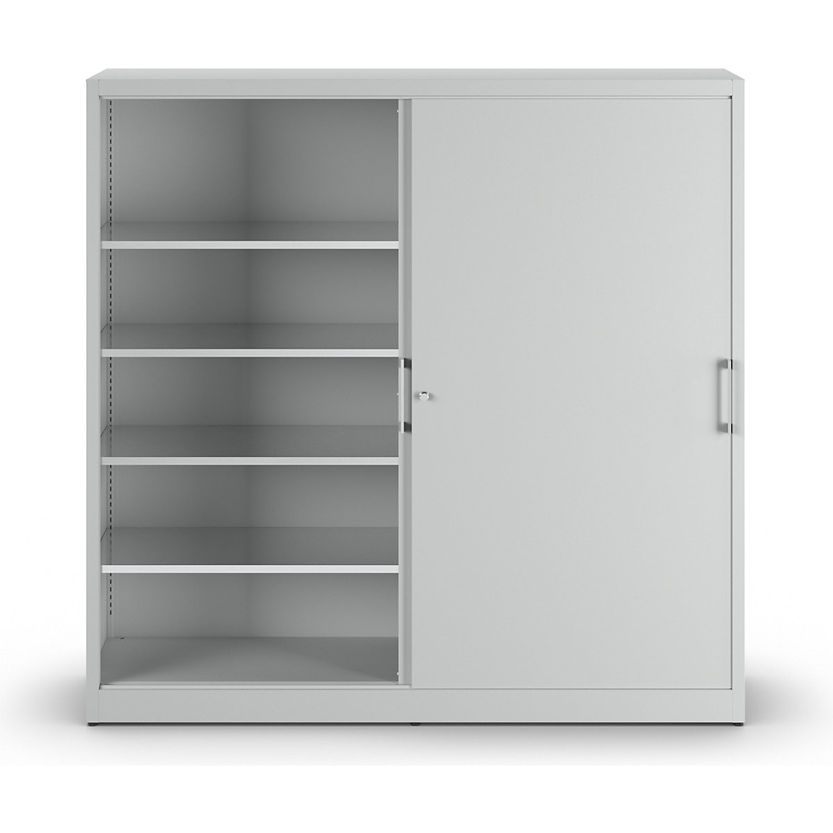 Armario de puertas correderas, altura 1950 mm – eurokraft pro (Imagen del producto 3)-2