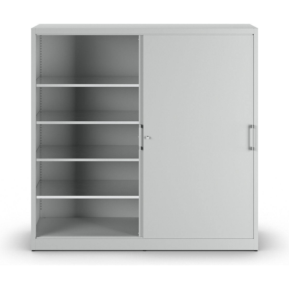 Armario de puertas correderas, altura 1950 mm – eurokraft pro (Imagen del producto 3)-2