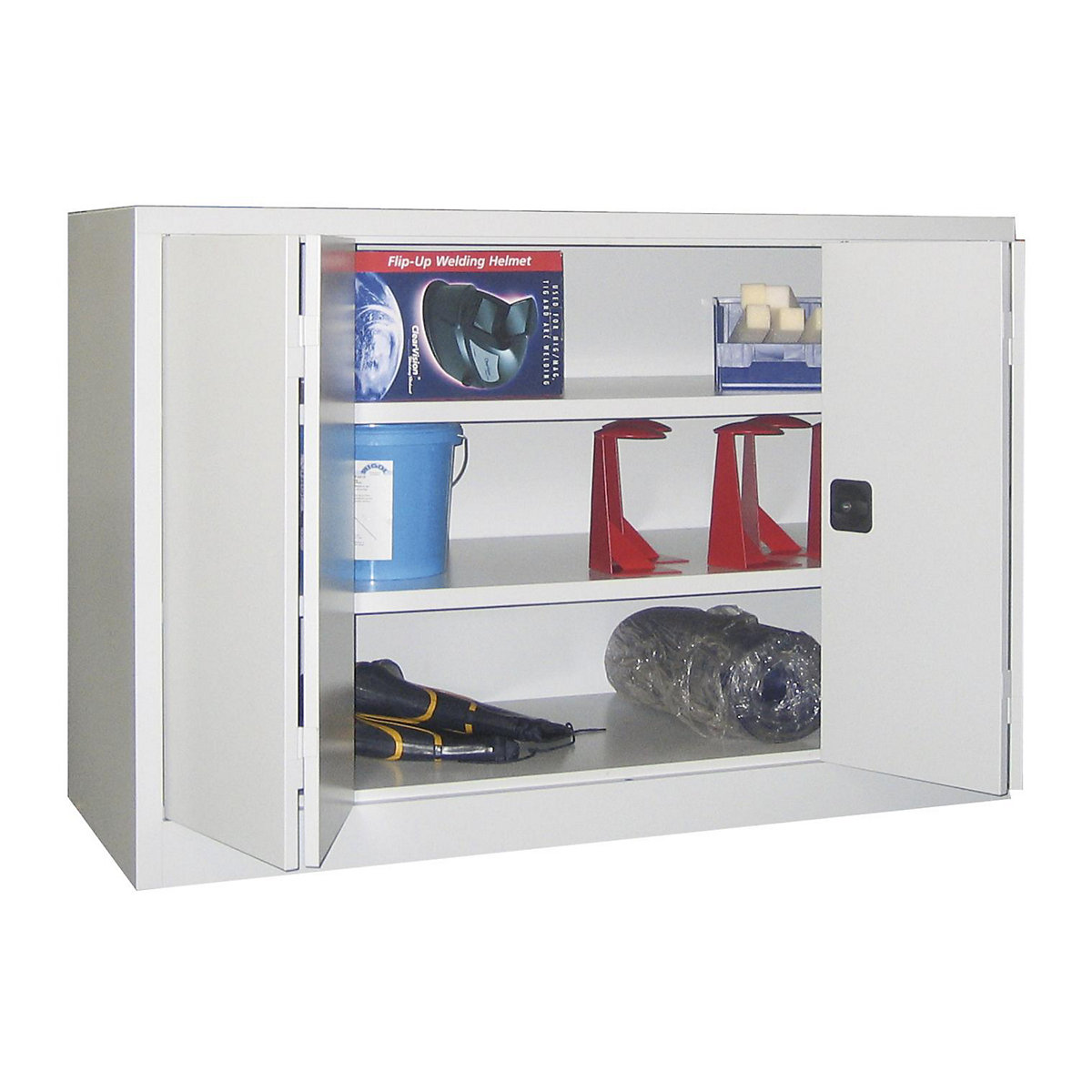 Armario de puertas plegables, altura 1000 mm – Pavoy (Imagen del producto 2)-1