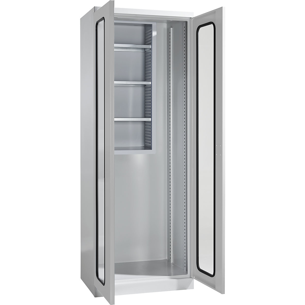 Armario para aparatos y productos de limpieza