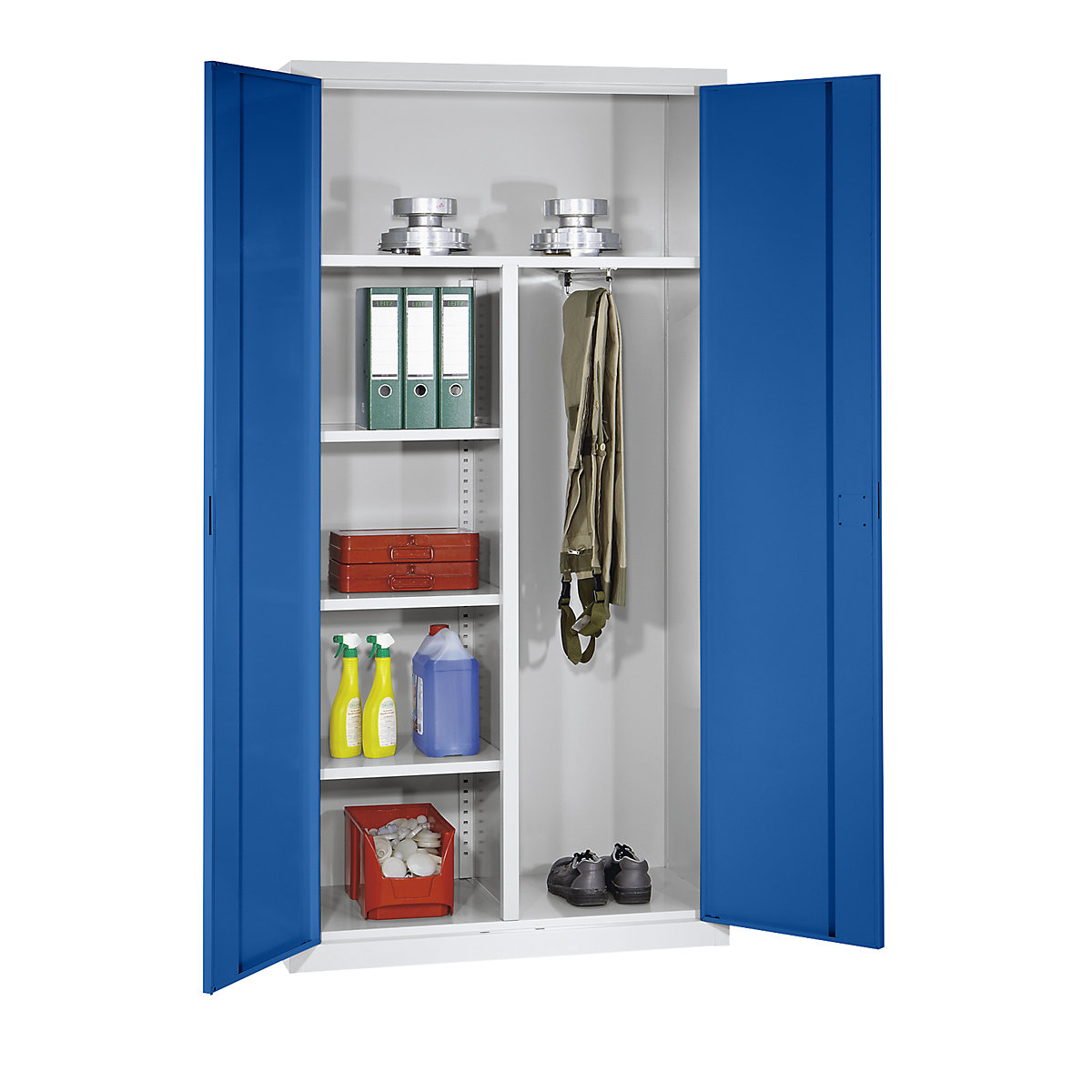 Armario para productos de limpieza – eurokraft pro (Imagen del producto 6)-5