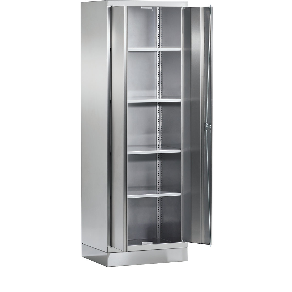 Taquilla de acero inoxidable para productos de limpieza (Imagen del producto 4)-3