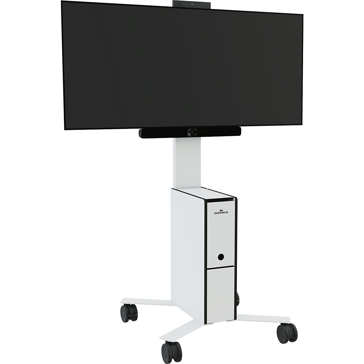 Carro móvil para TV COWORKSTATION® – DURABLE (Imagen del producto 11)-10