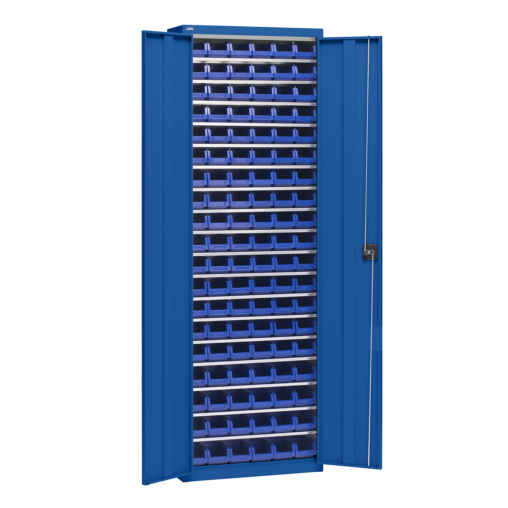 EUROKRAFTpro – Armario para material con cajas de almacén: altura 2000