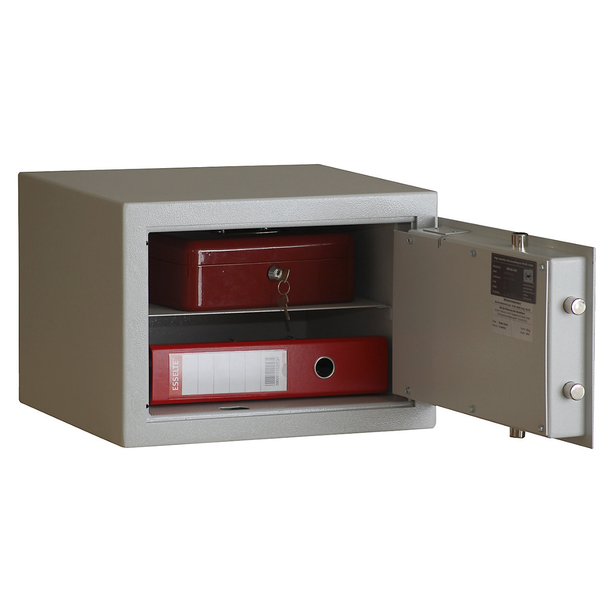 Caja de caudales para empotrar en muebles