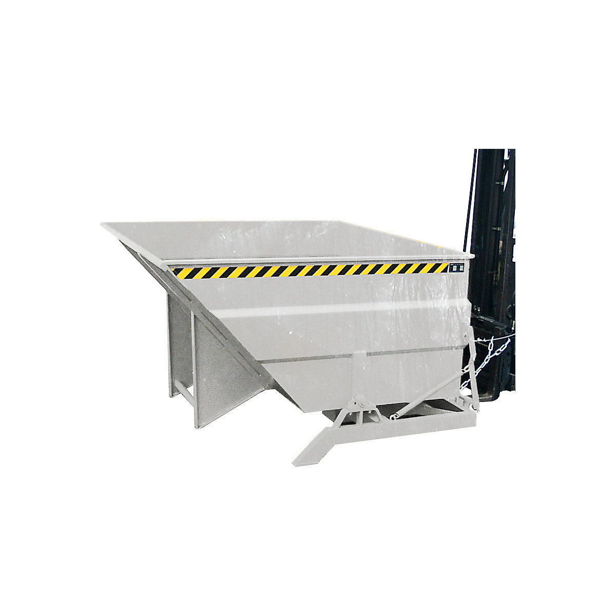 Recipiente basculante XXL com auxiliar de endireitamento – eurokraft pro