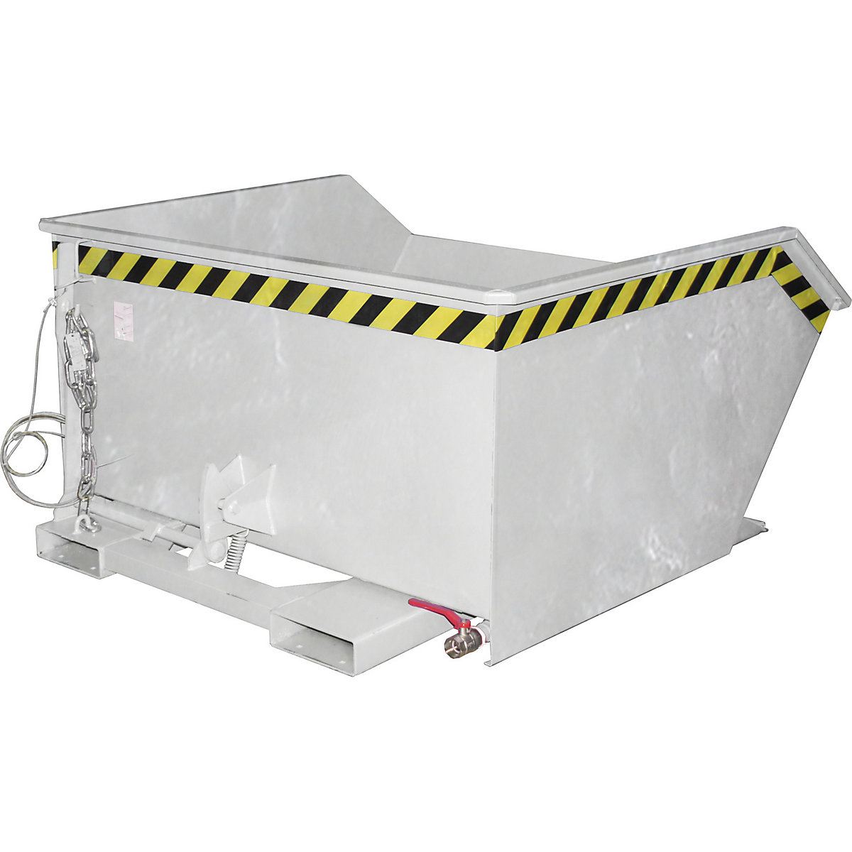 Recipiente basculante para aparas, altura de construção baixa (E) – eurokraft pro (Imagem do produto 11)-10