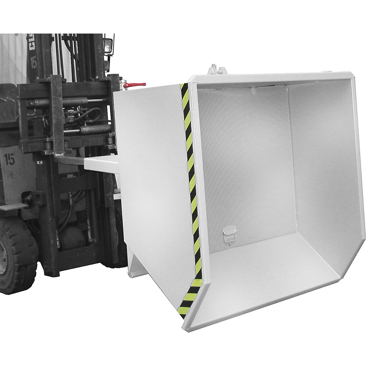 Recipiente basculante para aparas, altura de construção baixa (E) – eurokraft pro (Imagem do produto 10)-9