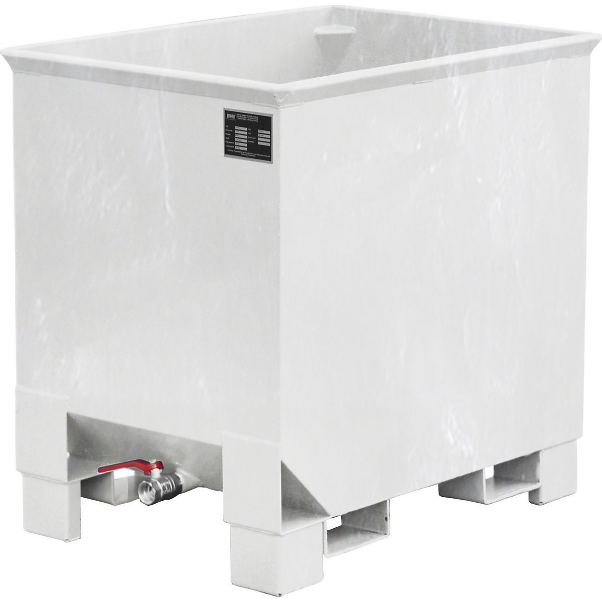 Recipiente coletor de aparas CS para comboios logísticos – eurokraft pro (Imagem do produto 2)-1