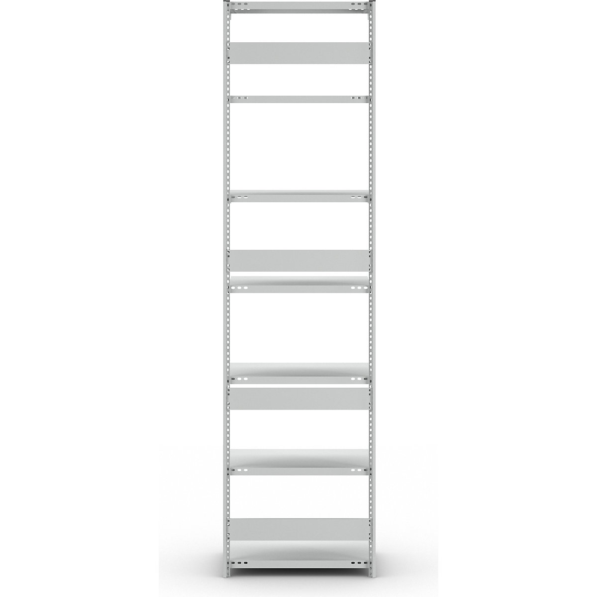 Estante de encaixar para cargas pesadas, galvanizada, de ambos os lados – eurokraft pro (Imagem do produto 5)-4