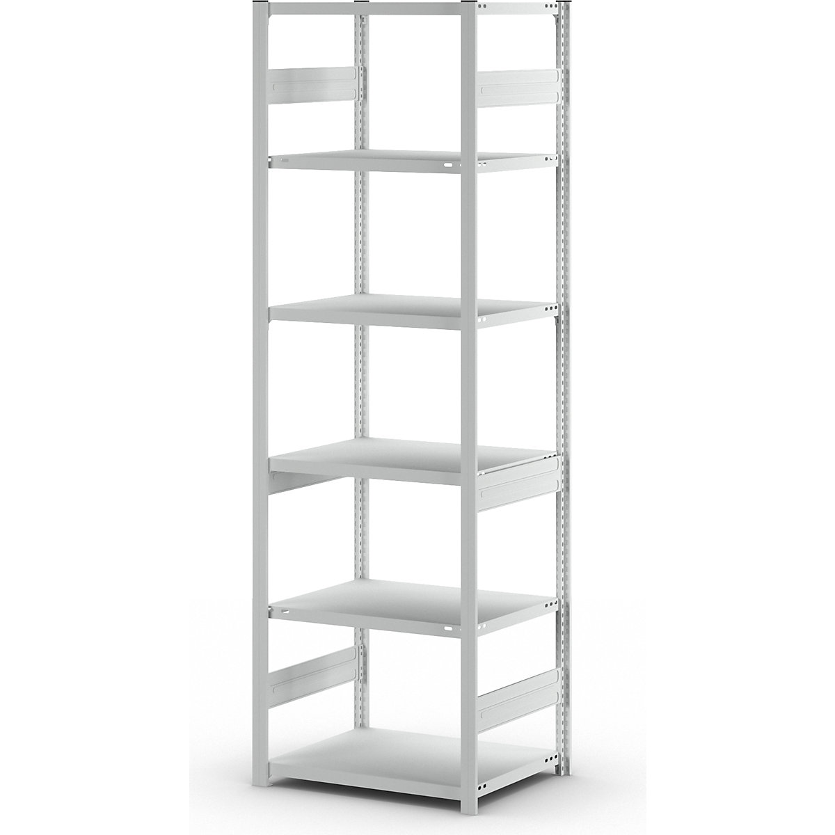 Estante de encaixar para cargas pesadas, galvanizada, de ambos os lados – eurokraft pro (Imagem do produto 6)-5