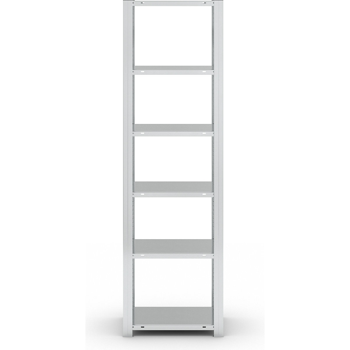 Estante de encaixar para cargas pesadas, galvanizada, de ambos os lados – eurokraft pro (Imagem do produto 5)-4