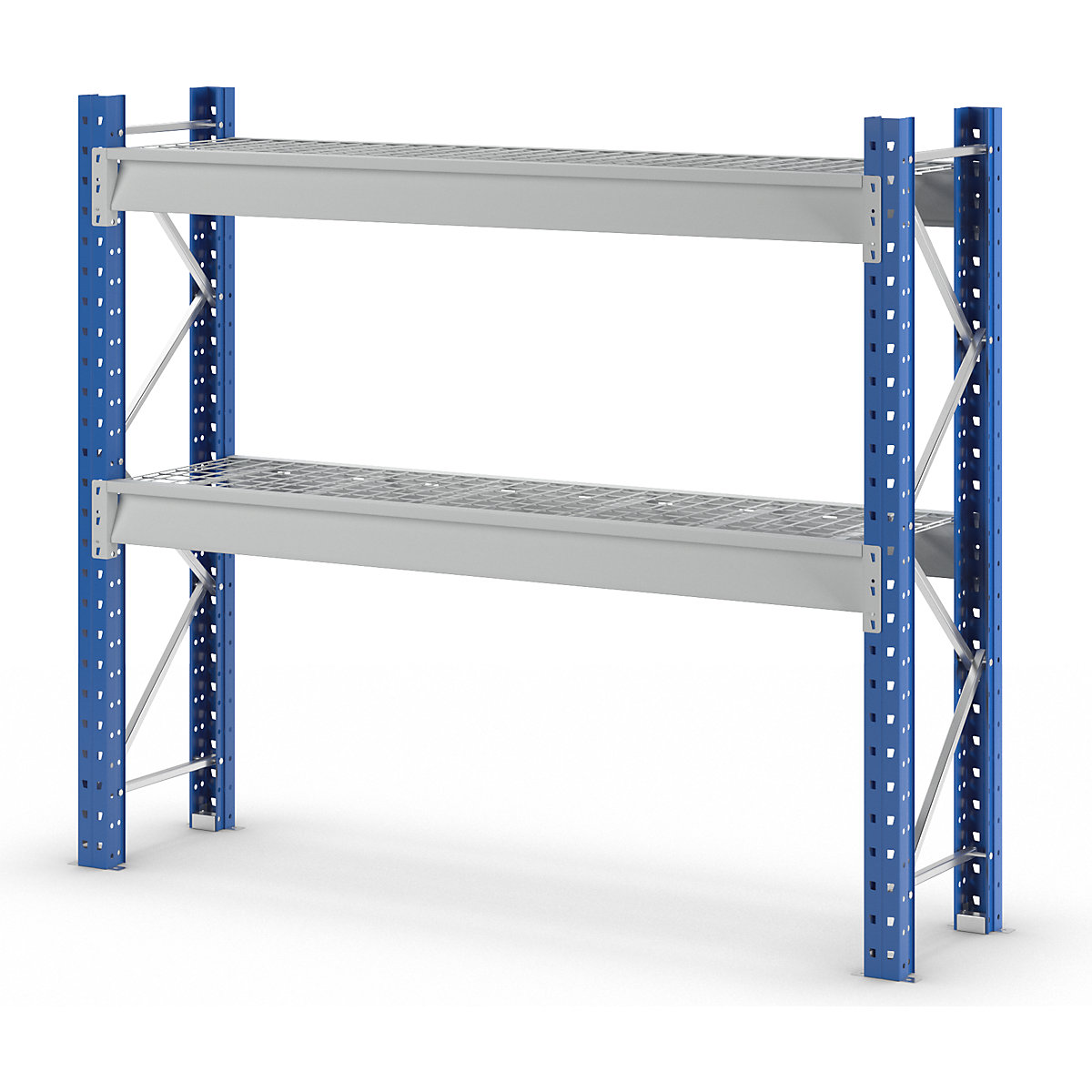 Estante de prateleiras grandes para cargas pesadas com bases em grade de arame – Manorga (Imagem do produto 8)-7