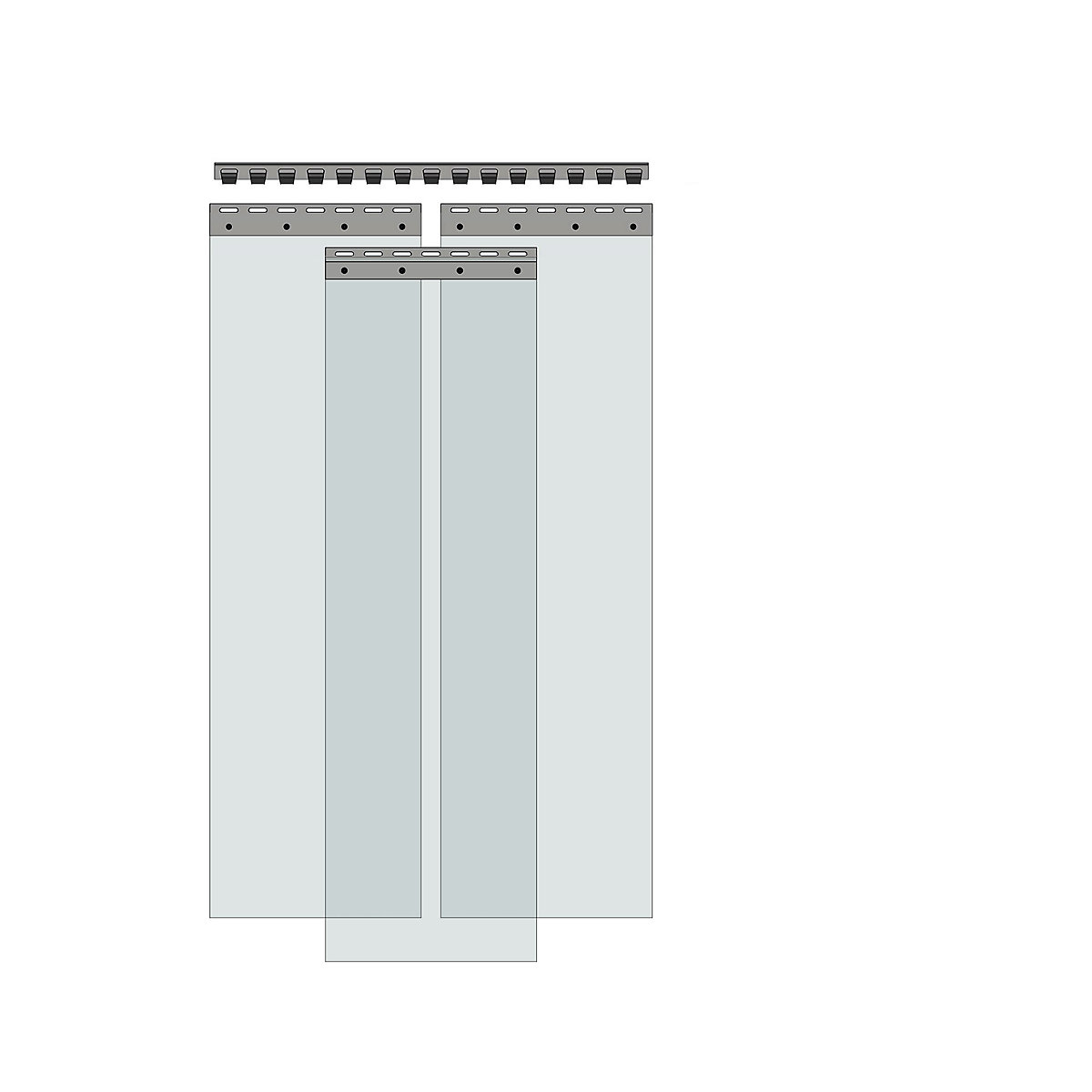 Cortina de tiras, preço/m² (Imagem do produto 8)-7