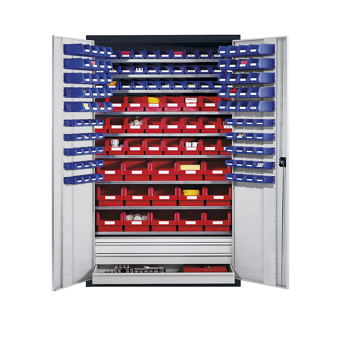 Armoire grande capacité en tôle d'acier &ndash; eurokraft pro