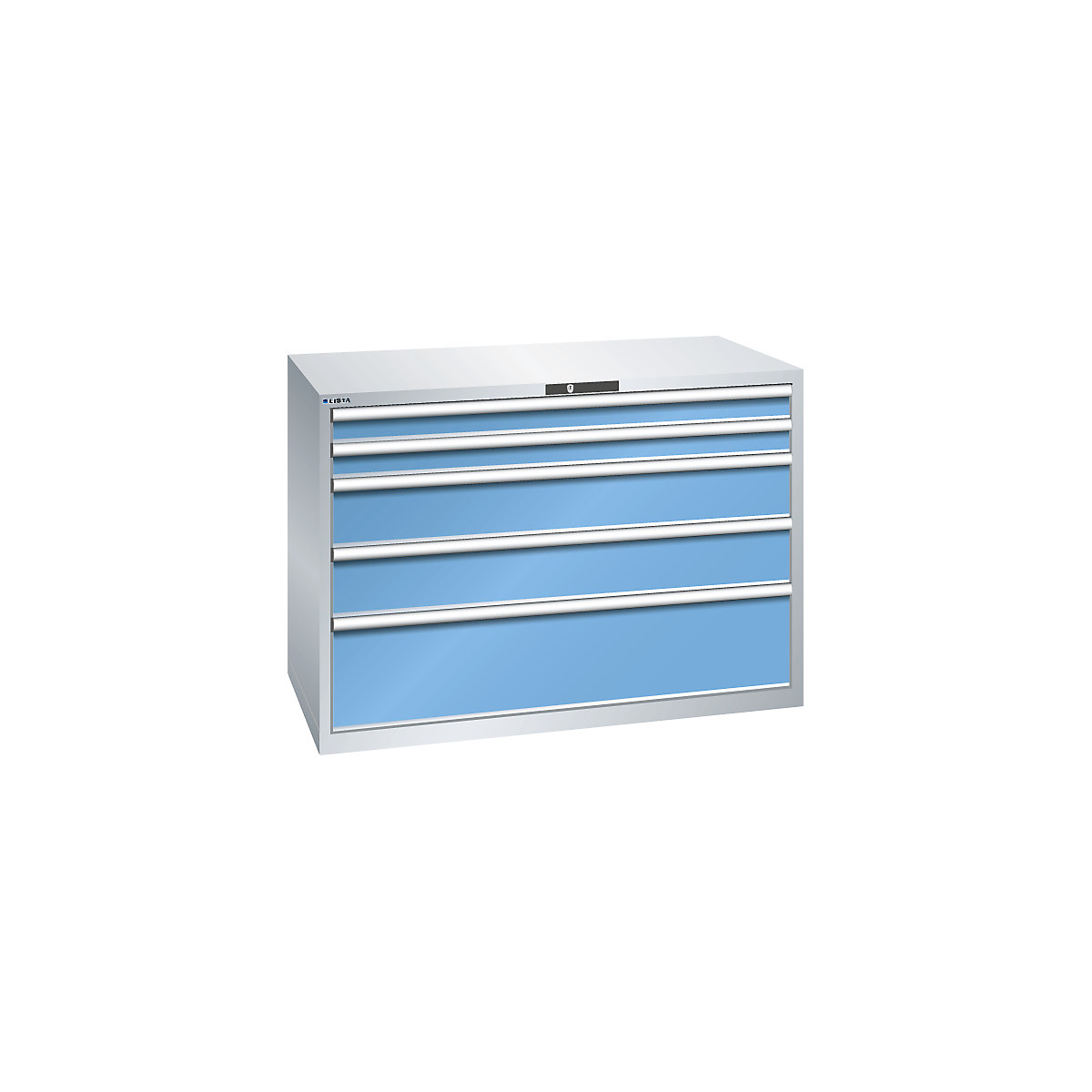 Armoire à tiroirs avec 5 tiroirs &ndash; LISTA