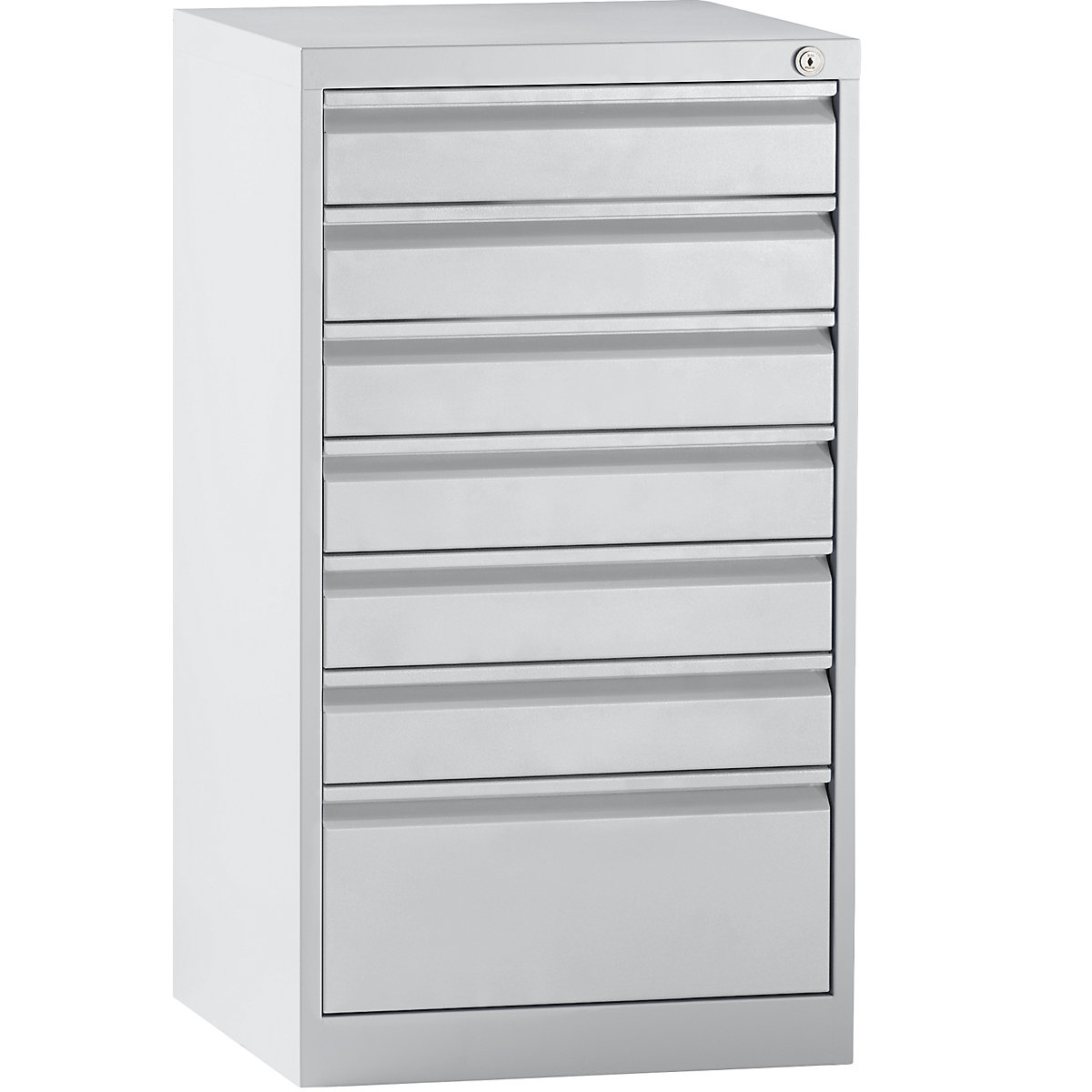 Armoire à tiroirs en acier – eurokraft basic (Illustration du produit 6)-5