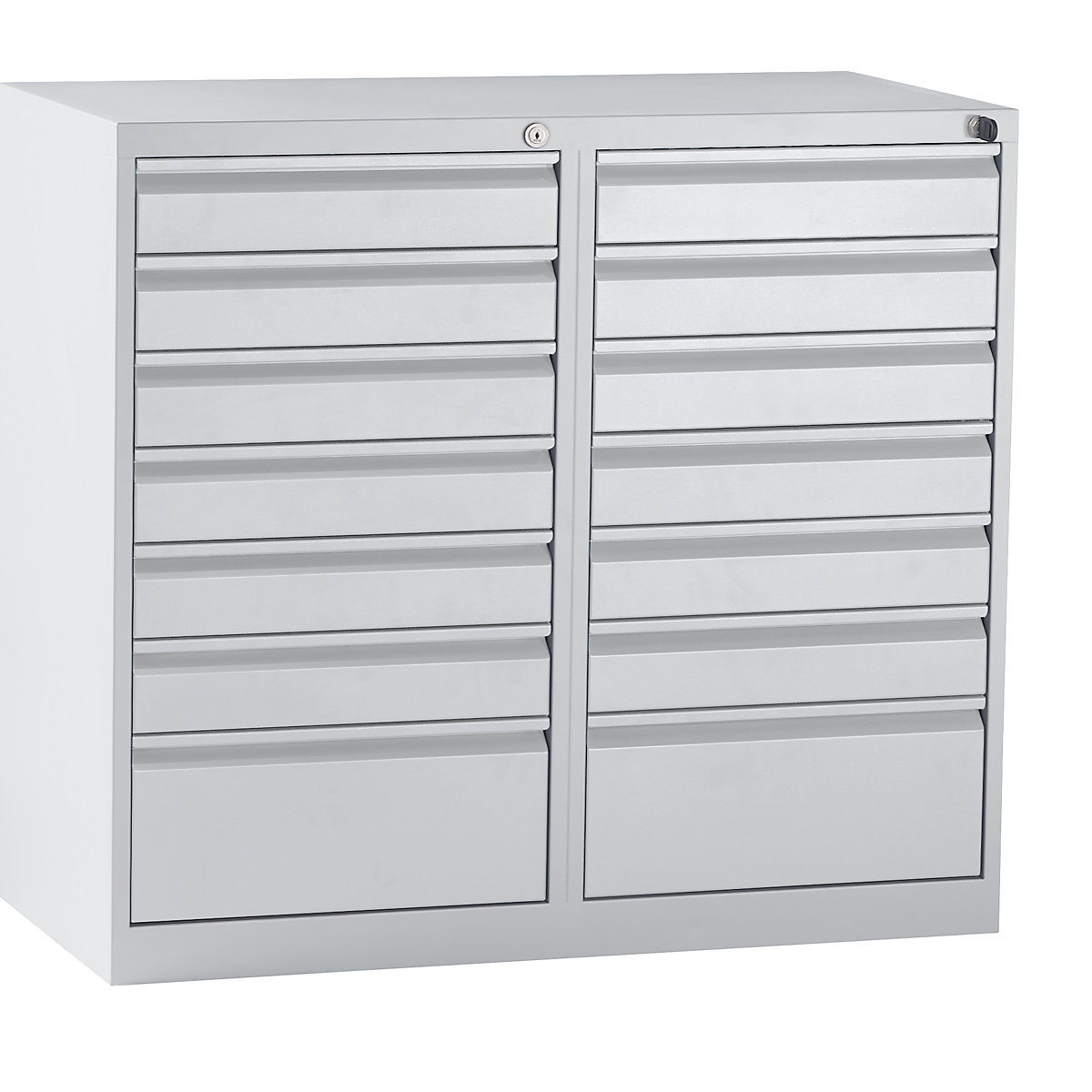 Armoire à tiroirs en acier – eurokraft basic (Illustration du produit 6)-5