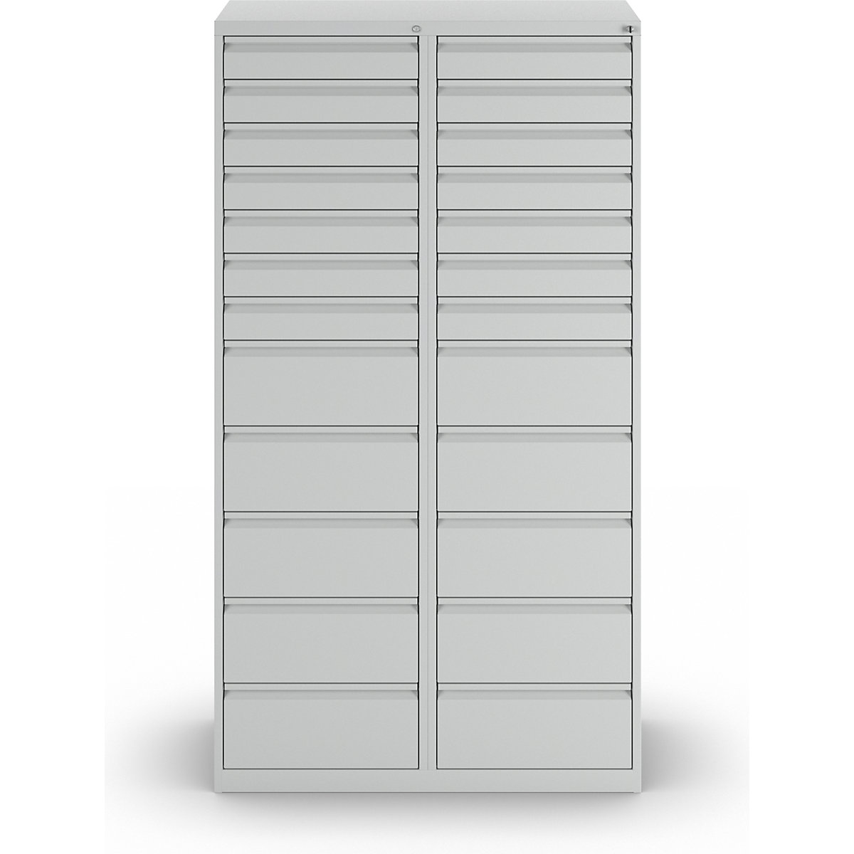 Armoire à tiroirs en acier – eurokraft basic (Illustration du produit 8)-7