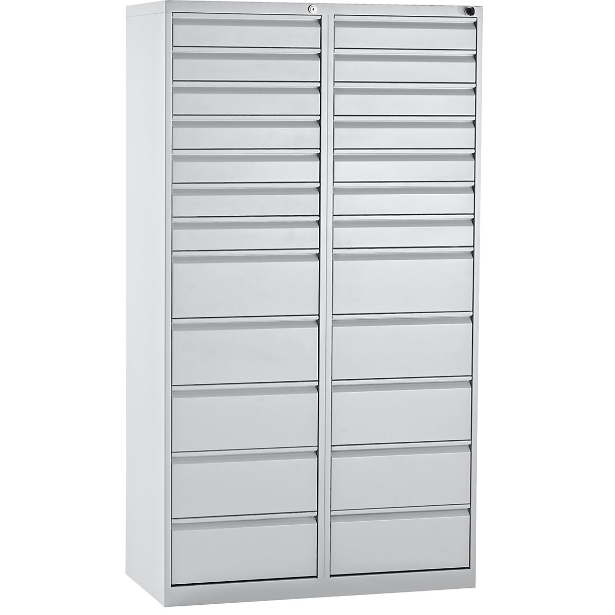 Armoire à tiroirs en acier – eurokraft basic (Illustration du produit 6)-5