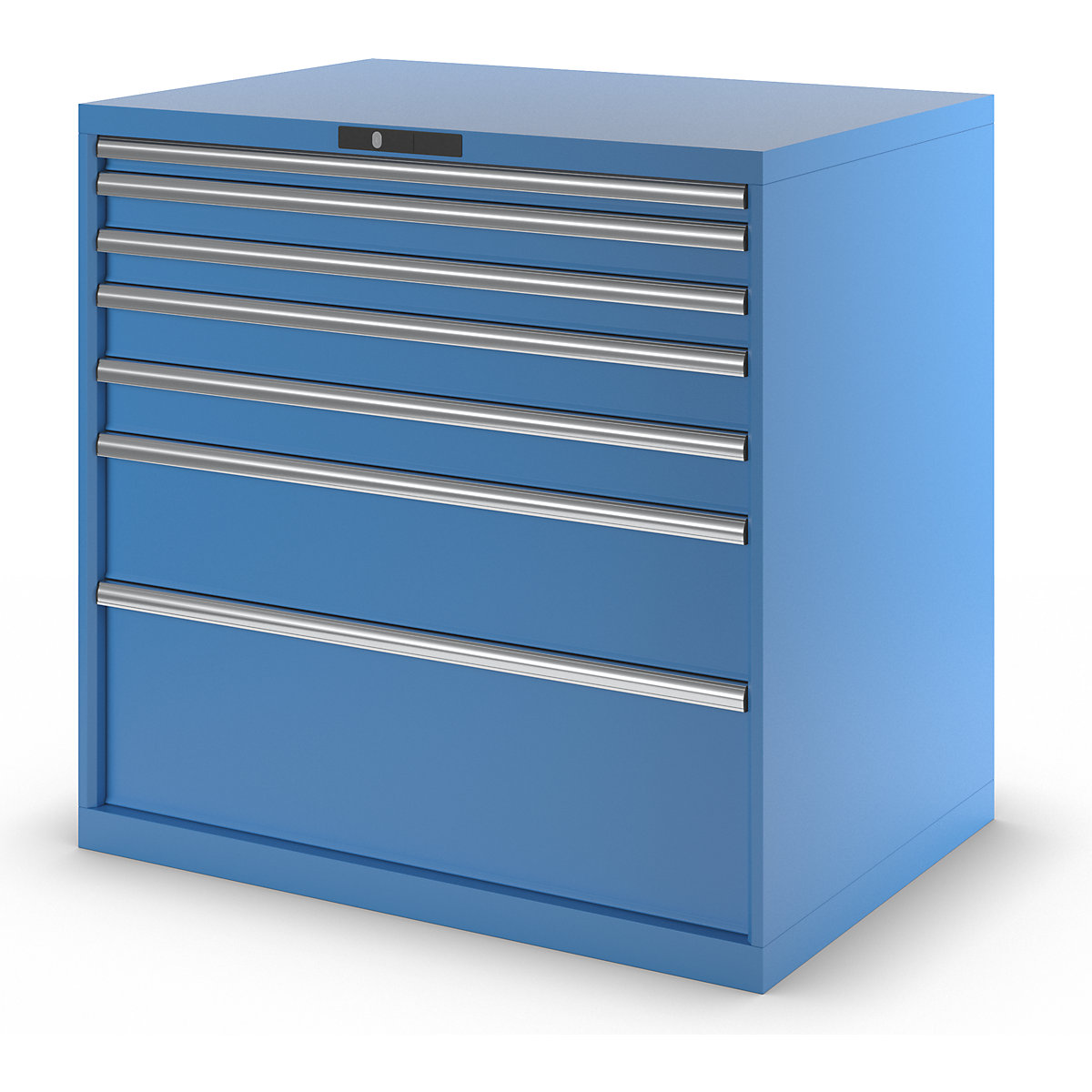 Armoire à tiroirs en tôle d'acier – LISTA (Illustration du produit 4)-3