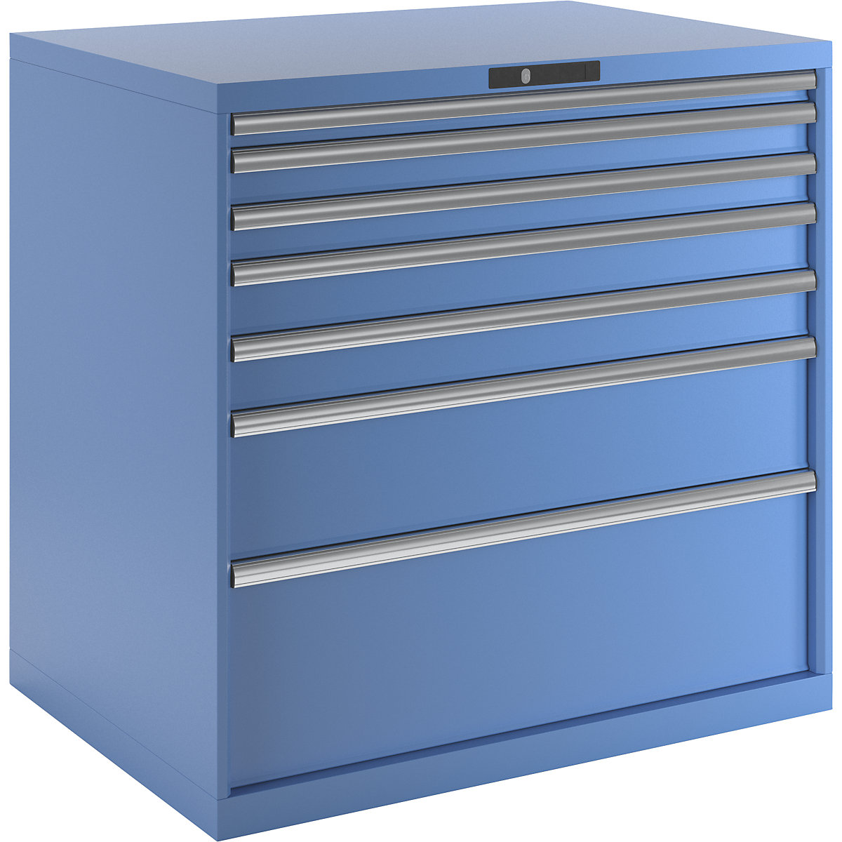 Armoire à tiroirs en tôle d'acier – LISTA (Illustration du produit 5)-4