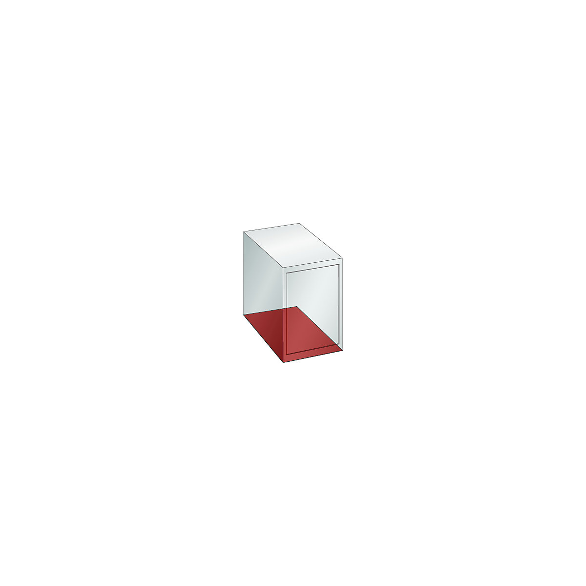 Corps d'armoire à tiroirs vide &ndash; LISTA