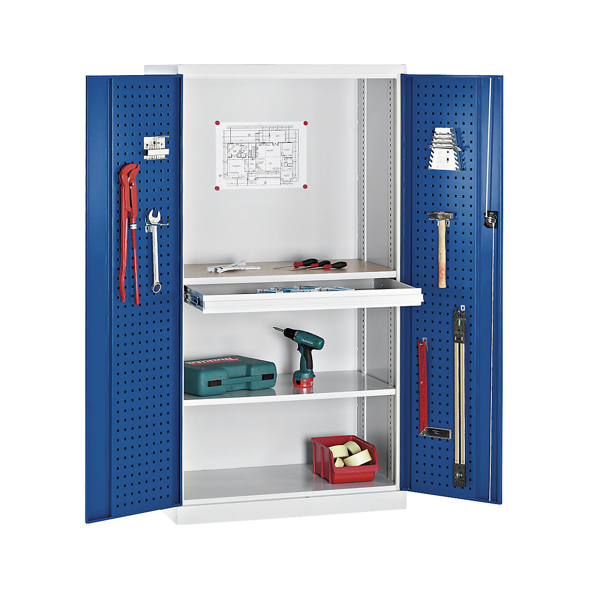 Armoire à outils avec perforations (Illustration du produit 9)-8