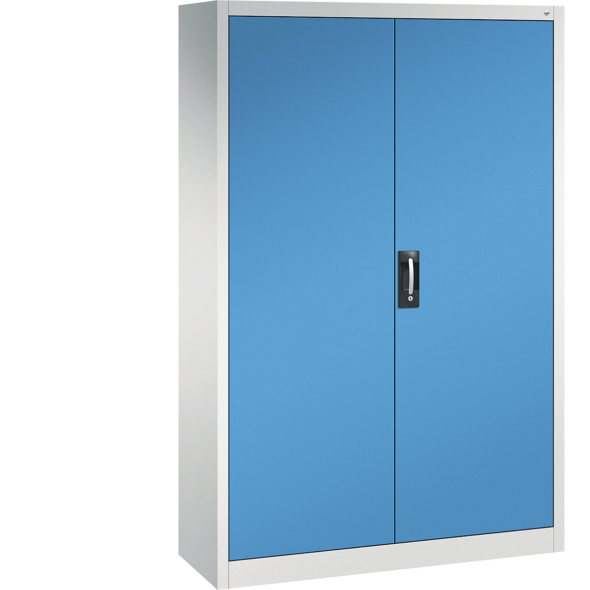 Armoire d'atelier à portes battantes – C+P (Illustration du produit 2)-1