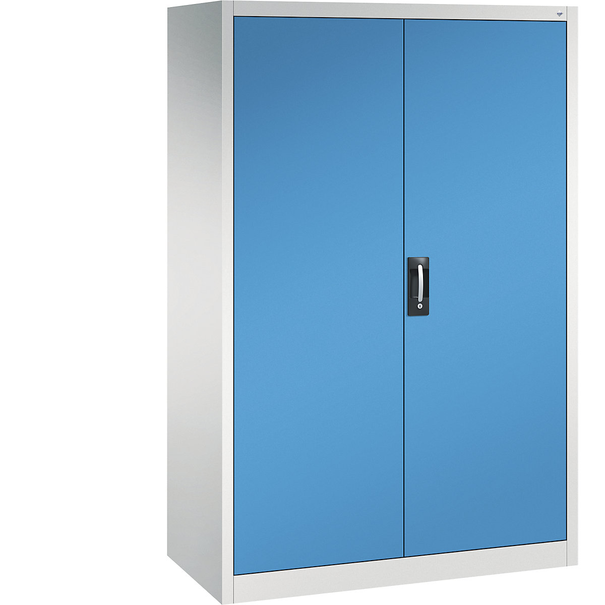 Armoire d'atelier à portes battantes – C+P (Illustration du produit 2)-1