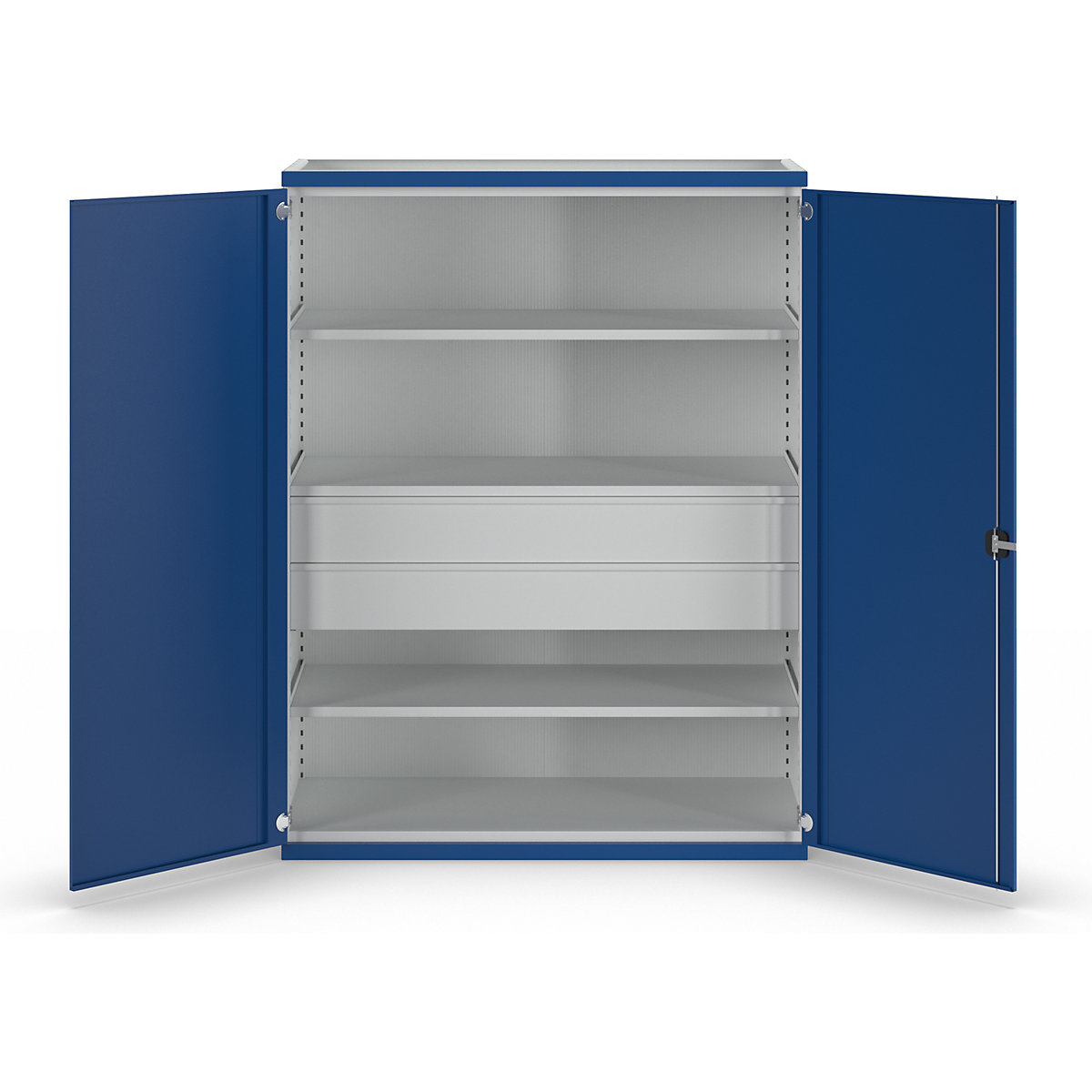 Armoire pour charges lourdes JUMBO avec 3 tablettes – ANKE (Illustration du produit 2)-1
