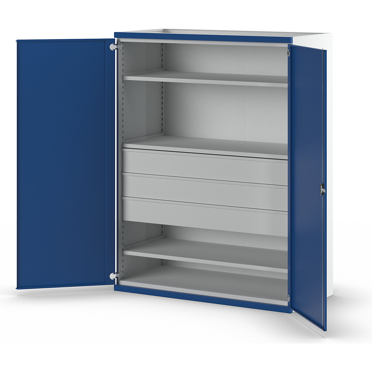 Armoire pour charges lourdes JUMBO avec 3 tablettes – ANKE (Illustration du produit 6)-5