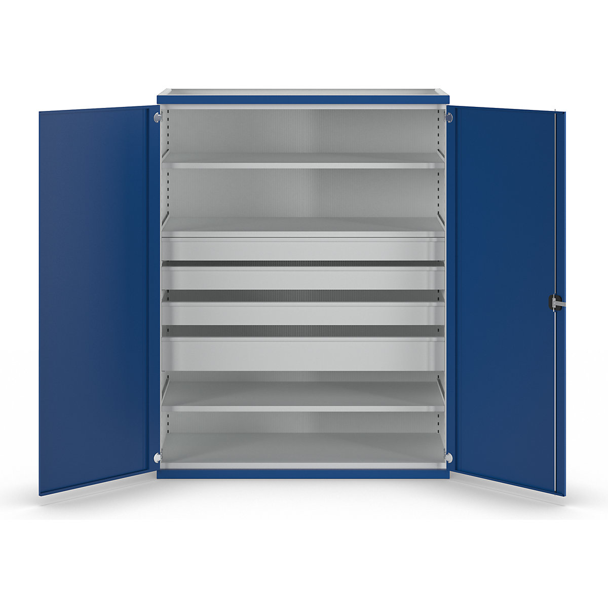 Armoire pour charges lourdes JUMBO avec 3 tablettes – ANKE (Illustration du produit 3)-2