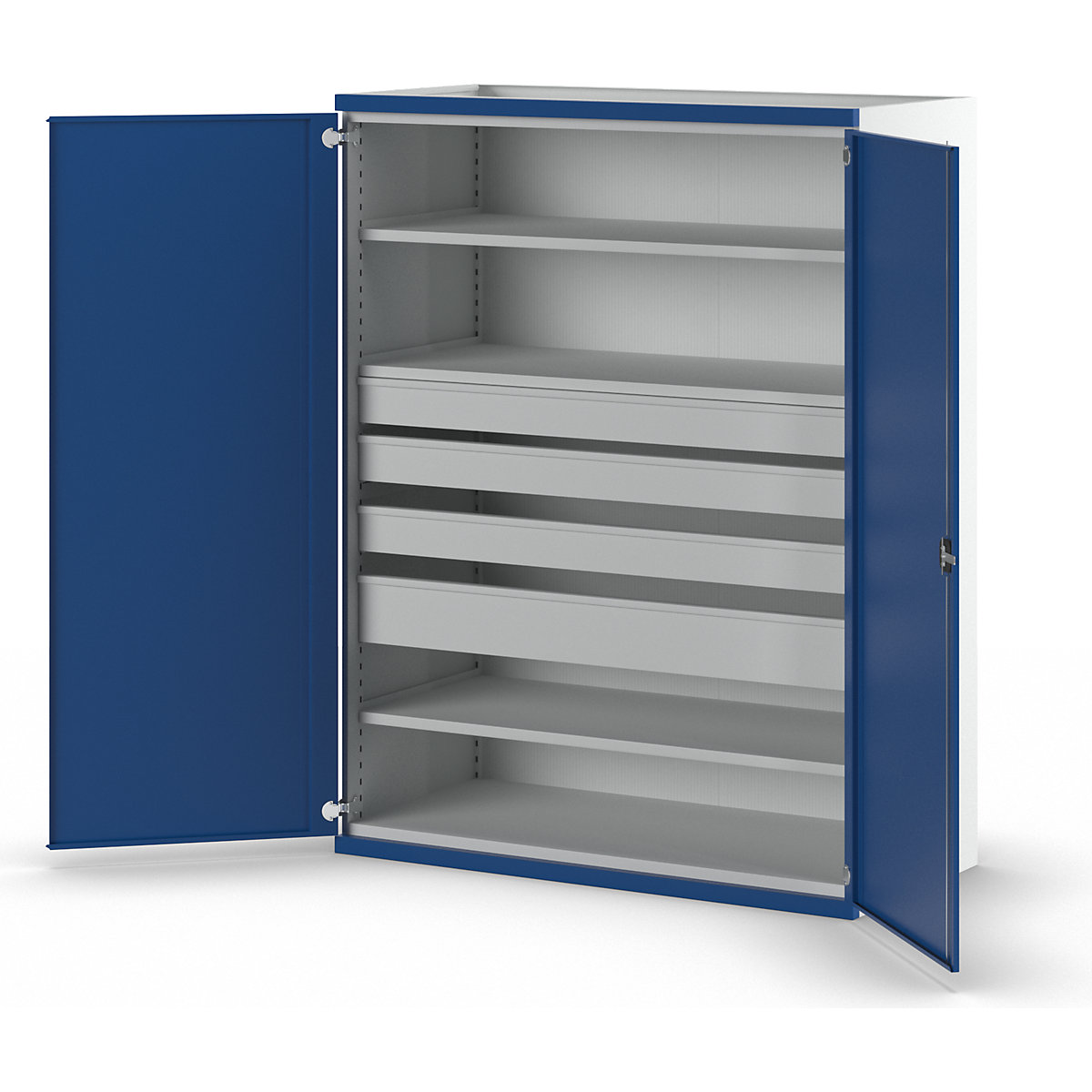 Armoire pour charges lourdes JUMBO avec 3 tablettes – ANKE (Illustration du produit 6)-5