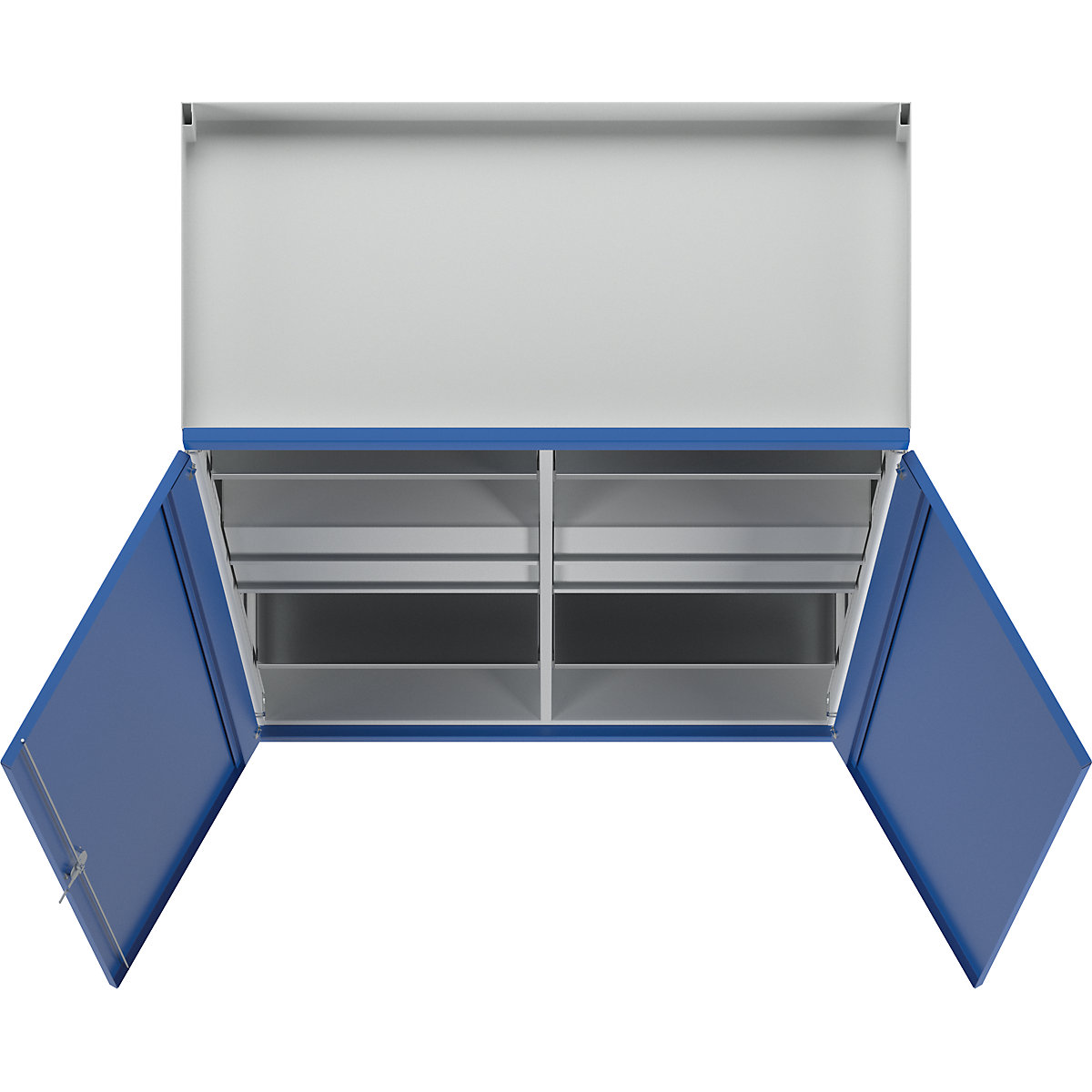 Armoire pour charges lourdes JUMBO avec cloison médiane – ANKE (Illustration du produit 6)-5