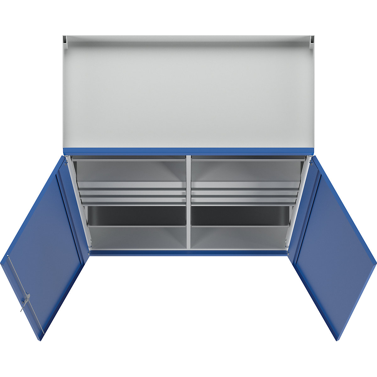 Armoire pour charges lourdes JUMBO avec cloison médiane – ANKE (Illustration du produit 6)-5
