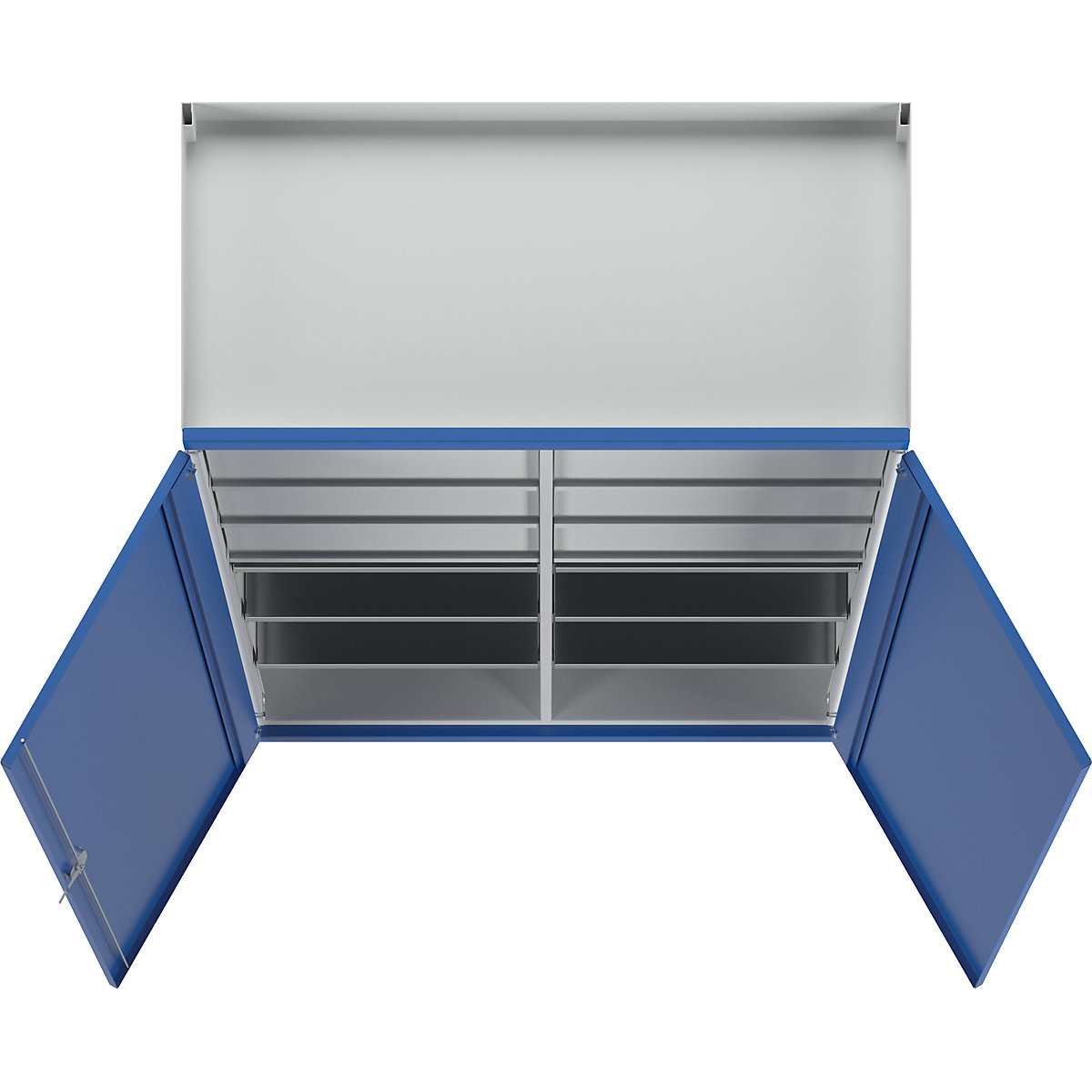 Armoire pour charges lourdes JUMBO avec cloison médiane – ANKE (Illustration du produit 6)-5