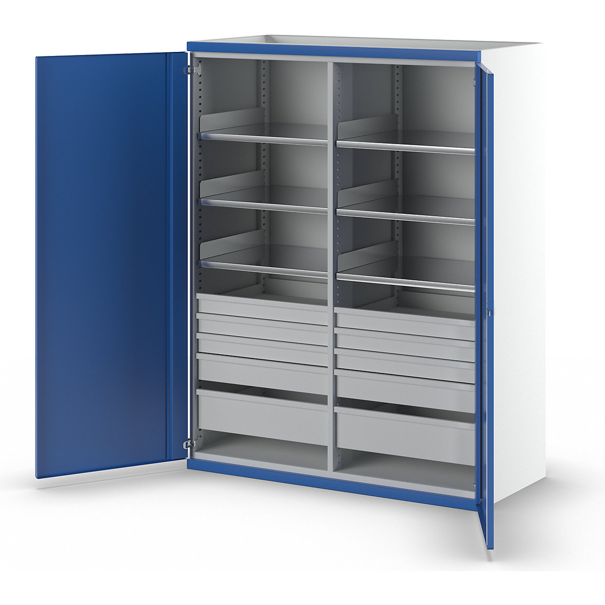 Armoire pour charges lourdes JUMBO avec cloison médiane – ANKE (Illustration du produit 7)-6