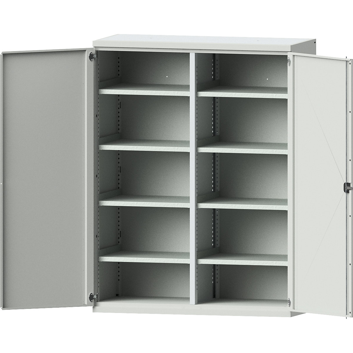 Armoire pour charges lourdes JUMBO en tôle d'acier – eurokraft pro