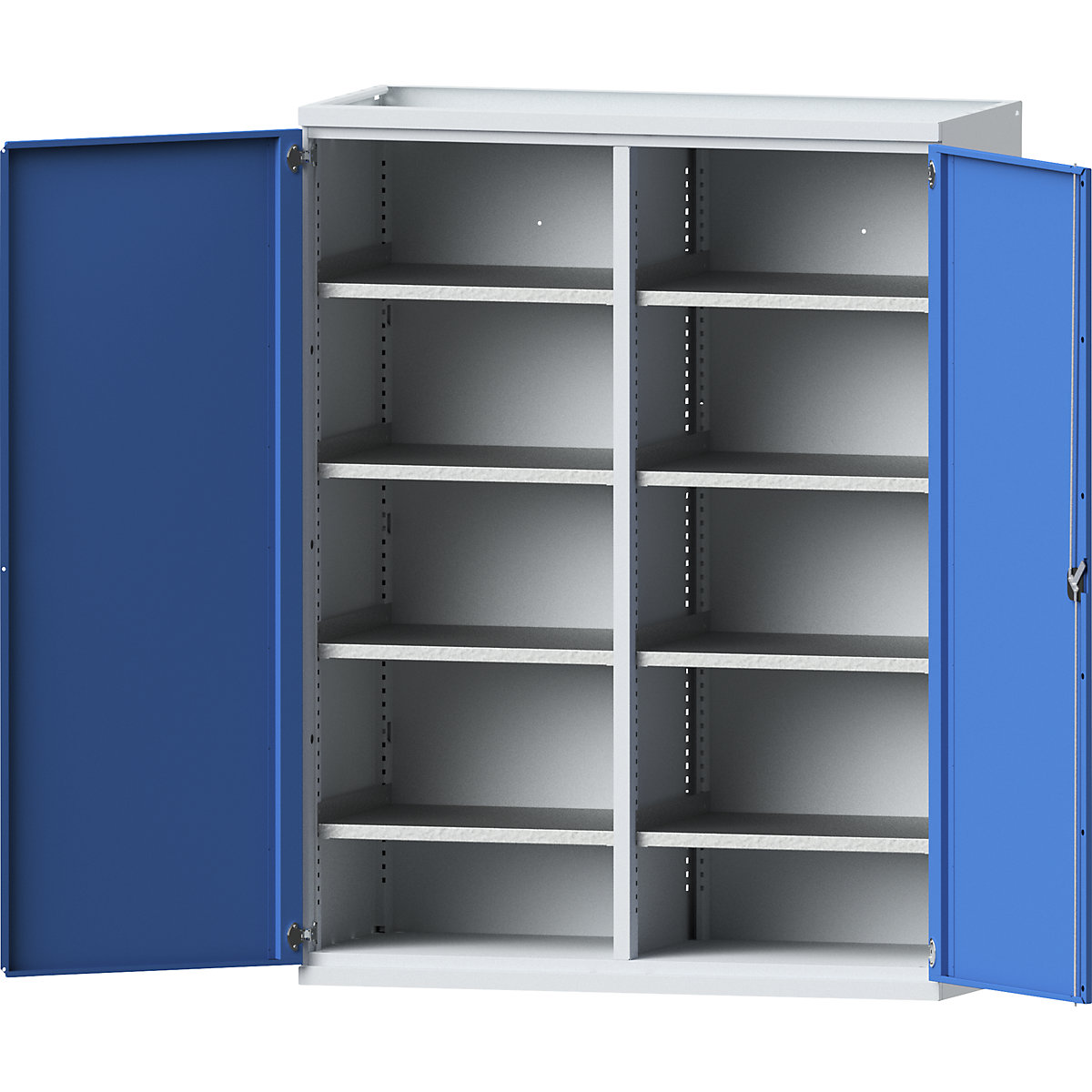 Armoire pour charges lourdes JUMBO en tôle d'acier - eurokraft pro