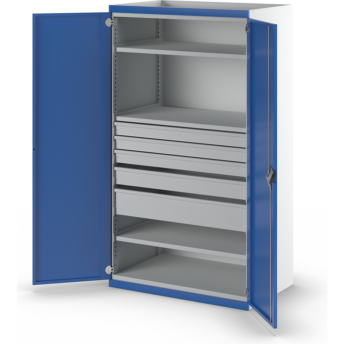 Armoire pour charges lourdes avec 3 tablettes – ANKE (Illustration du produit 2)-1