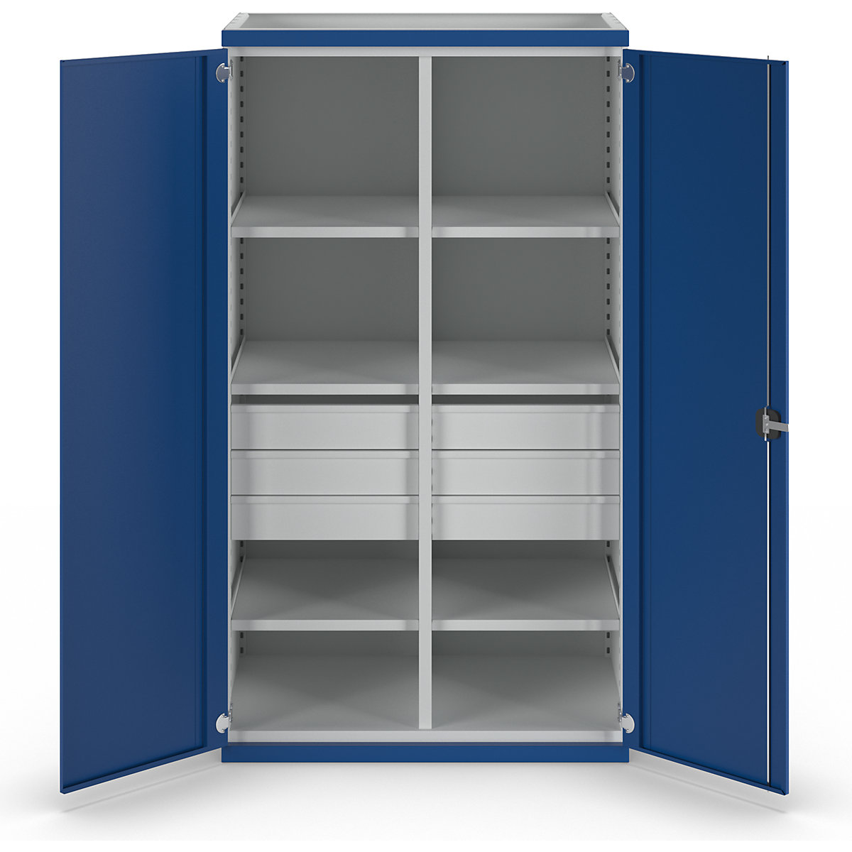 Armoire pour charges lourdes avec cloison médiane – ANKE (Illustration du produit 3)-2