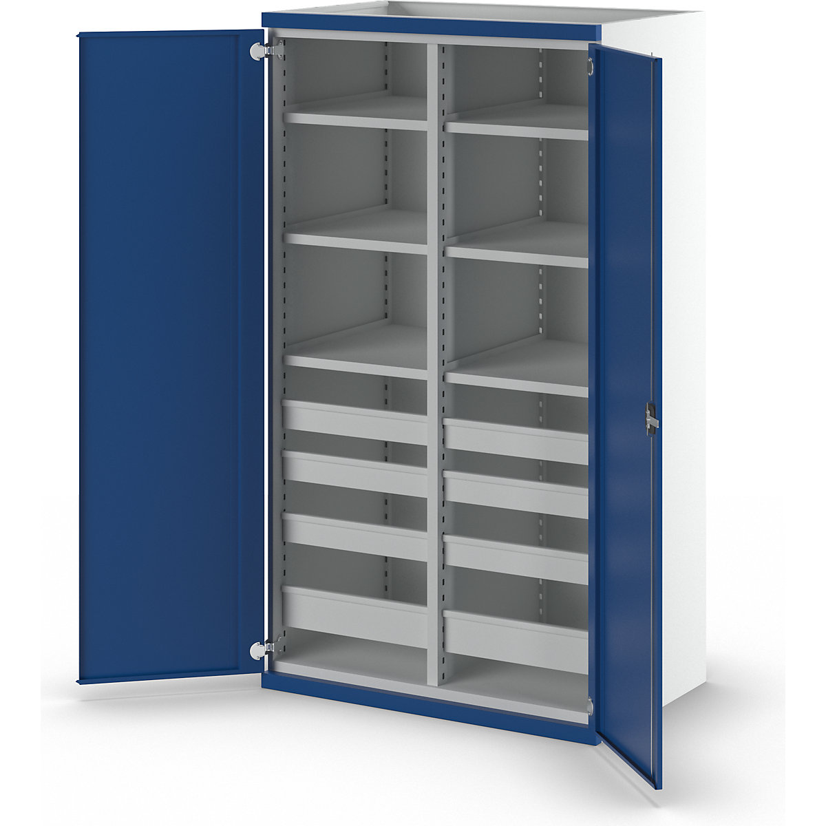 Armoire pour charges lourdes avec cloison médiane – ANKE (Illustration du produit 6)-5