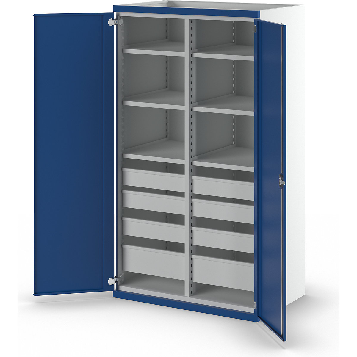 Armoire pour charges lourdes avec cloison médiane – ANKE (Illustration du produit 4)-3