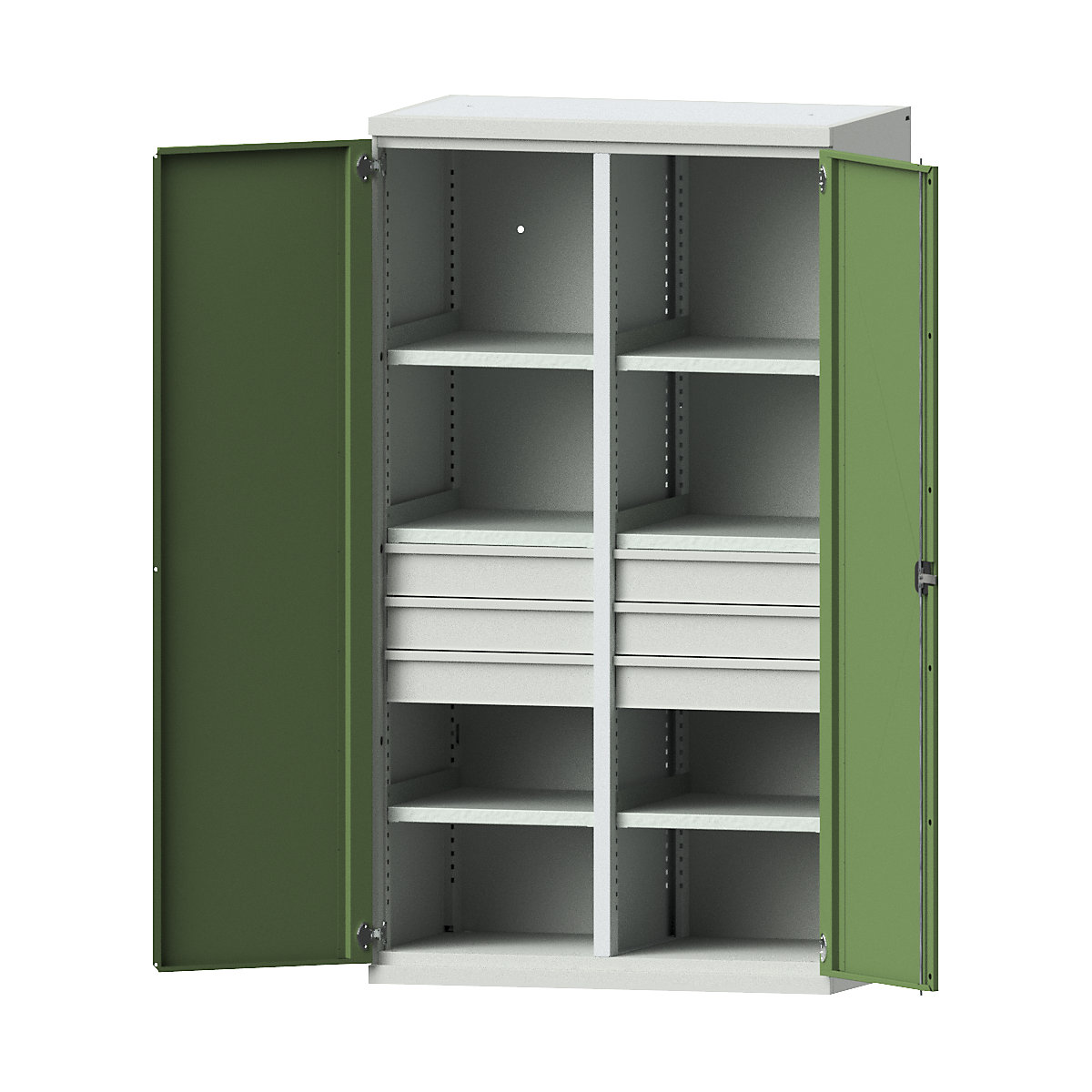 Armoire pour charges lourdes en acier - eurokraft pro