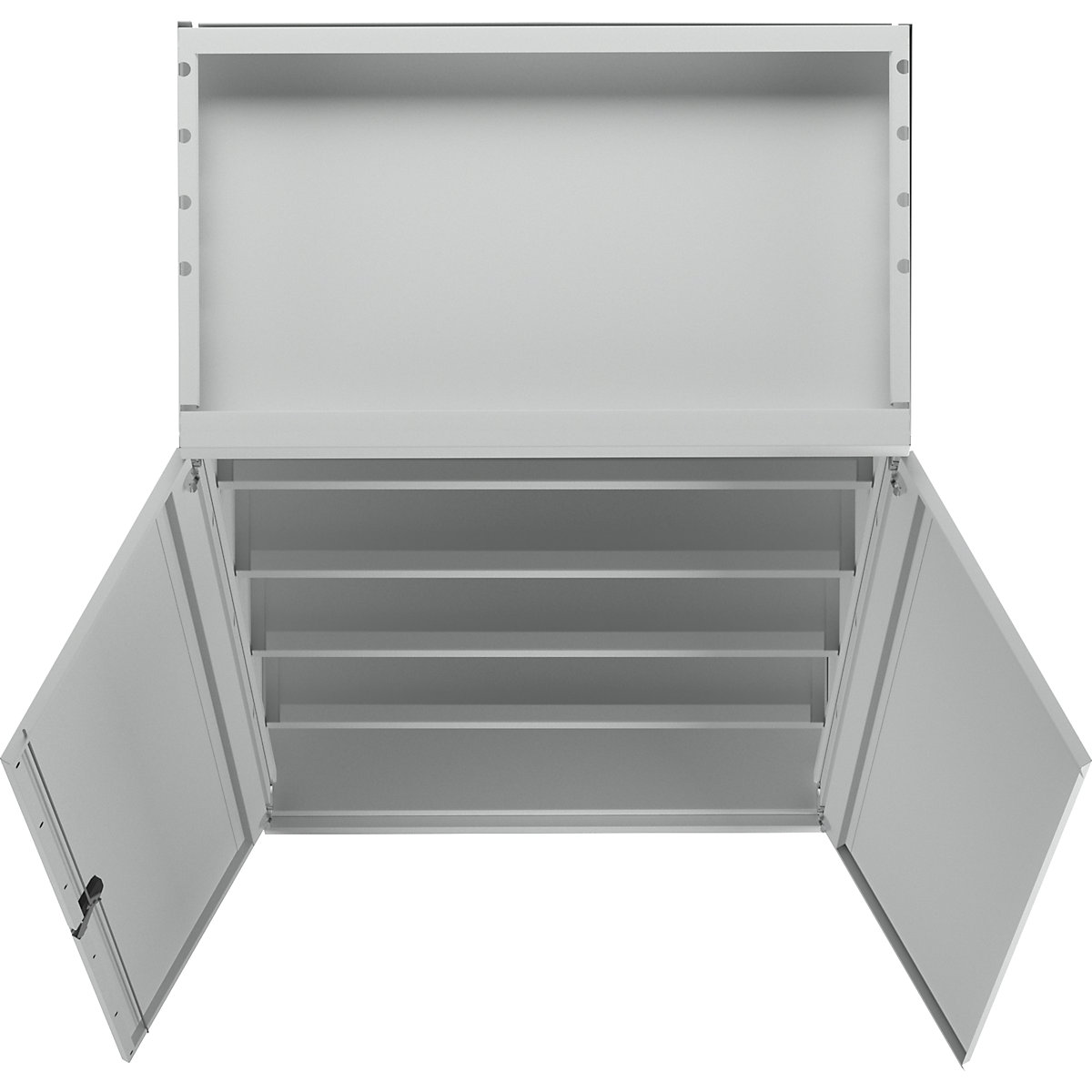 Armoire pour charges lourdes en acier – eurokraft pro (Illustration du produit 3)-2